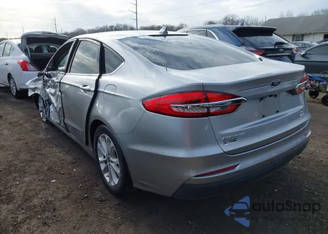 2020 Ford Fusion Se из США, поврежденный, VIN 3FA6P0HDXLR161947